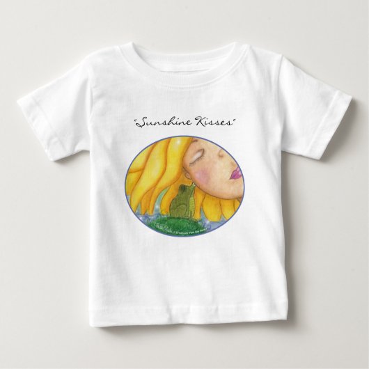 T-shirt Pour Bébé Sunshine Kisses (Devant)