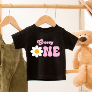 T-shirt Pour Bébé Super ONE Daisy 1er premier anniversaire