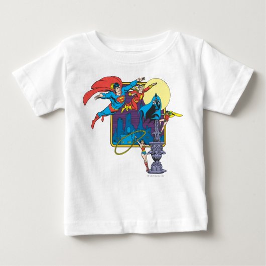 T-shirt Pour Bébé Super Powers™ Collection 5 (Devant)