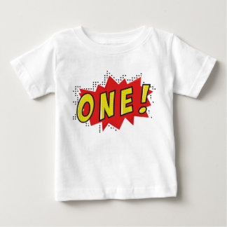 T-shirt Pour Bébé Superhero un an vieux fête d'anniversaire garçons 