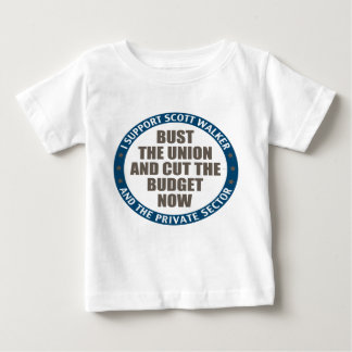 T-shirt Pour Bébé Support Scott Walker