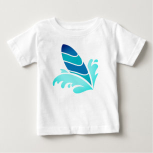 T-shirt Pour Bébé Surf
