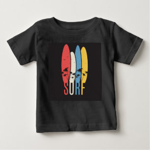 T-SHIRT POUR BÉBÉ SURF