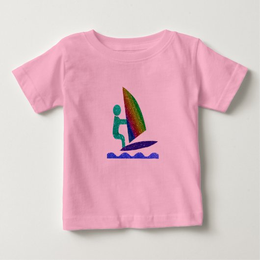 T-shirt Pour Bébé Surfer Baby Tutu Bodysuit (Devant)
