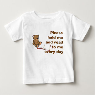 T-shirt Pour Bébé Svp lu à moi