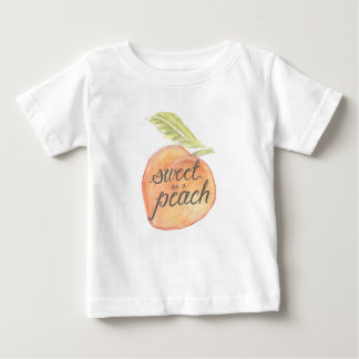 T-shirt Pour Bébé Sweet as a Peach Toddler Shirt