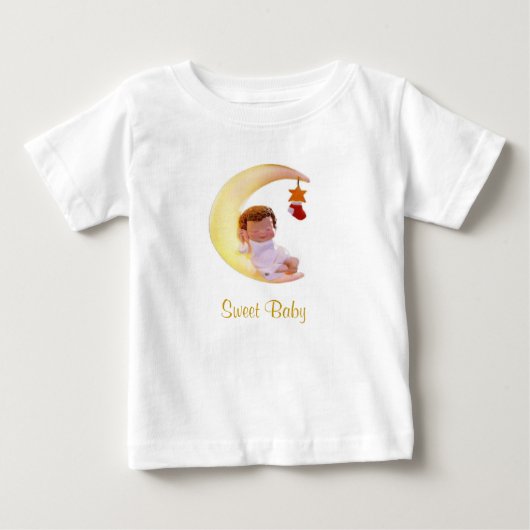 T-shirt Pour Bébé Sweet Baby (Devant)