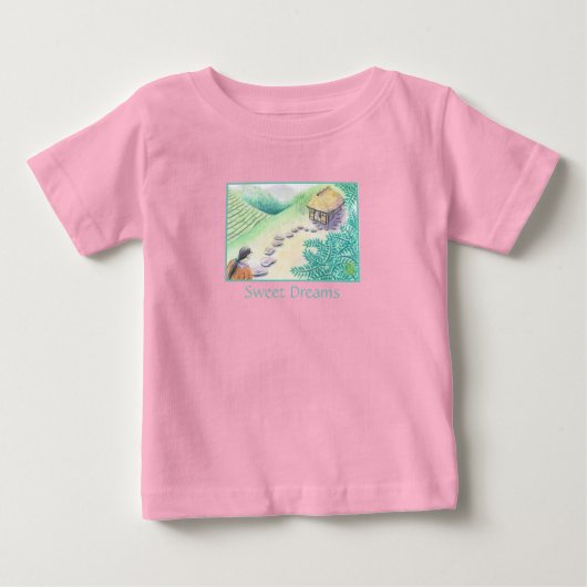 T-shirt Pour Bébé Sweet Dreams (Devant)