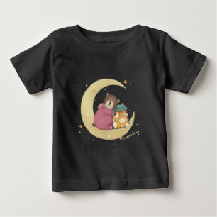 T-shirt Pour Bébé Sweet Dreams : Illustration de l'ours et du miel
