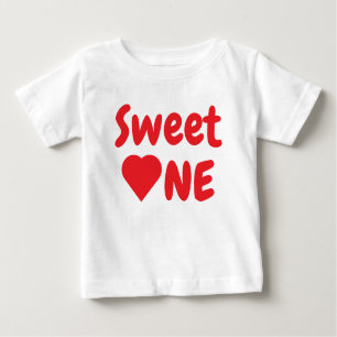 T-shirt Pour Bébé Sweet One 1er anniversaire