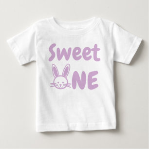 T-shirt Pour Bébé Sweet One Pâques 1er Anniversaire T-shirt bébé