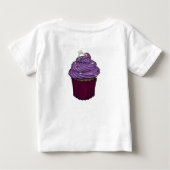 T-shirt Pour Bébé Sweet Proposition Cupcake (Dos)