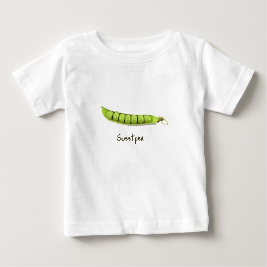 T-shirt Pour Bébé Sweetpea (Devant)