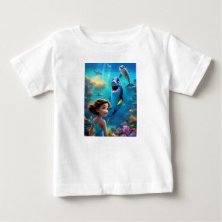 T-shirt Pour Bébé Swim Sourit Tee