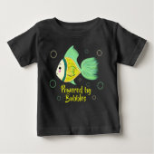T-shirt Pour Bébé Swimming fish (Devant)
