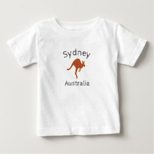 T-shirt Pour Bébé Sydney Australia Kangaroo, 4