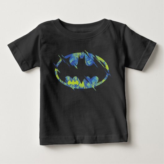 T-shirt Pour Bébé Symbole Batman Électrique (Devant)