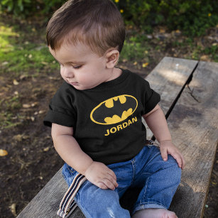 T-shirt Pour Bébé Symbole Batman   Logo ovale