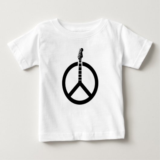 T-SHIRT POUR BÉBÉ SYMBOLE DE GUITARE (Devant)