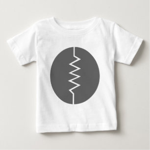 T-shirt Pour Bébé Symbole de résistance - Cerclé