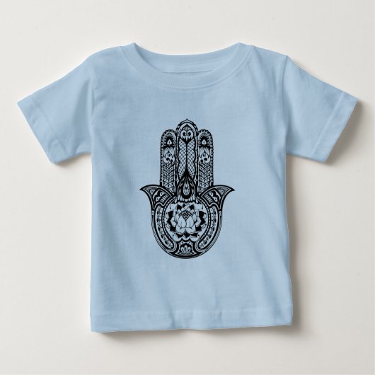 T-shirt Pour Bébé Symbole inspiré de Hamsa (Devant)