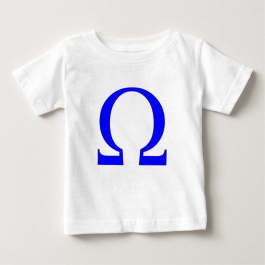 T-shirt Pour Bébé Symbole oméga (Devant)