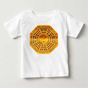 T-shirt Pour Bébé Symbole PaKua - or