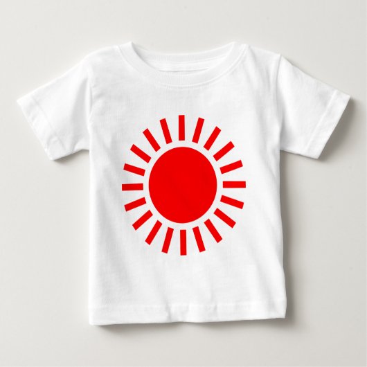 T-shirt Pour Bébé Symbole Sun (Devant)