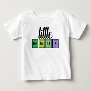 T-shirt Pour Bébé Symboles d'élément de tableau périodique Little Ge