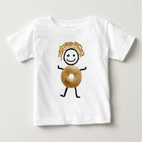 T-Chemise-Enfants juifs - enfant de bagel