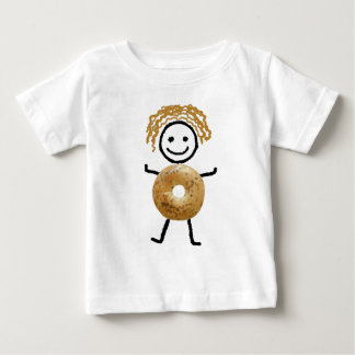 T-shirt Pour Bébé T-Chemise-Enfants juifs - enfant de bagel