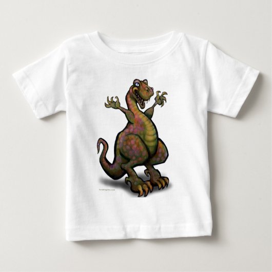 T-shirt Pour Bébé T-Rex (Devant)
