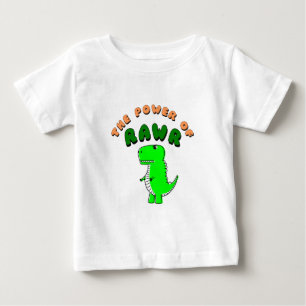 T-shirt Pour Bébé T-Rex La Puissance De La Révolution
