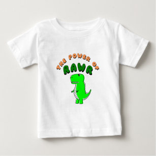 T-shirt Pour Bébé T-Rex La Puissance De La Révolution