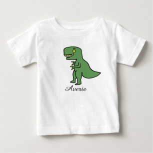 T-shirt Pour Bébé T-Rex personnalisé