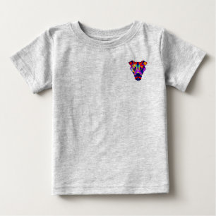 T-shirt Pour Bébé T-shirt à poche grise bébé Alexander's Dog