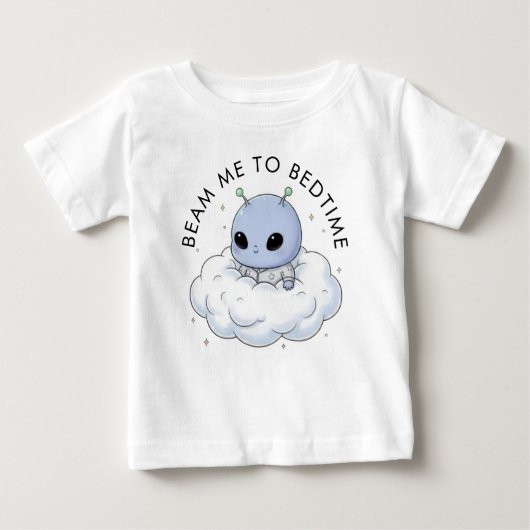 T-shirt Pour Bébé T-shirt Alien petit bébé (Devant)