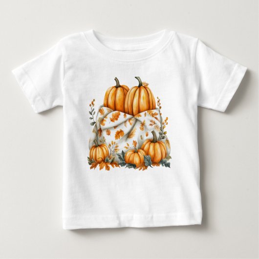 T-shirt Pour Bébé T-shirt-Autumn Baby shower Jersey (Devant)
