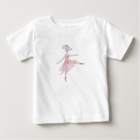 T-shirt Ballerina Mouse bébé