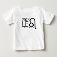 T-shirt bébé 2026 édition Lion avec symbole