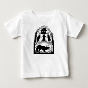 T-shirt Pour Bébé T-shirt bébé 3 petits cochons
