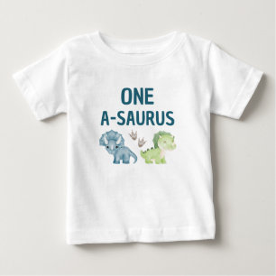 T-shirt Pour Bébé T-shirt bébé à un saurus