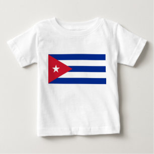 T-shirt Pour Bébé T-shirt bébé avec drapeau de Cuba