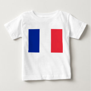T-shirt Pour Bébé T-shirt bébé avec Drapeau de France