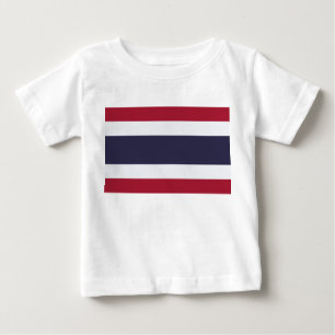 T-shirt Pour Bébé T-shirt bébé avec drapeau de la Thaïlande