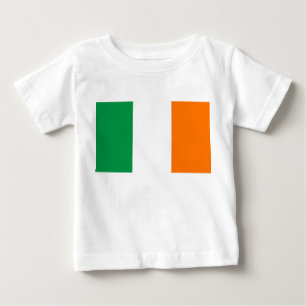 T-shirt Pour Bébé T-shirt bébé avec drapeau d'Irlande