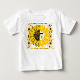 T-shirt Pour Bébé t-shirt bébé avec thème tournesol