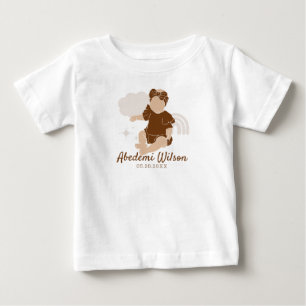T-shirt Pour Bébé T-shirt bébé Baby shower africain américain