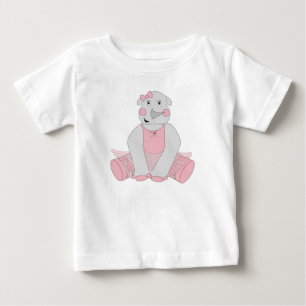 T-shirt Pour Bébé T-shirt bébé Ballerina Rhino
