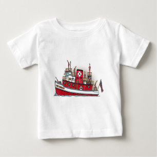 T-shirt Pour Bébé T-shirt bébé bateau feu